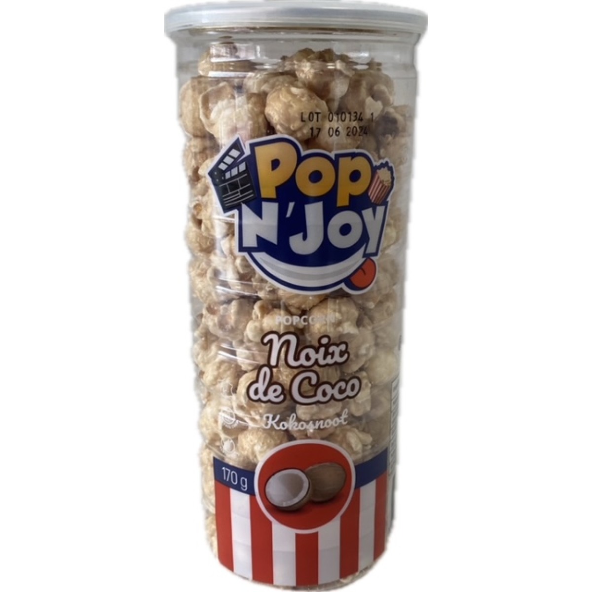 Popcorn Pop n'joy noix de coco 