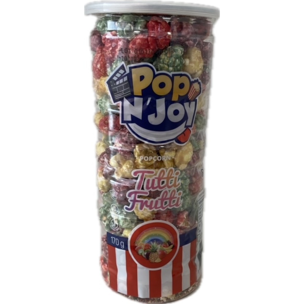 popcorn pop n'joy tutti frutti