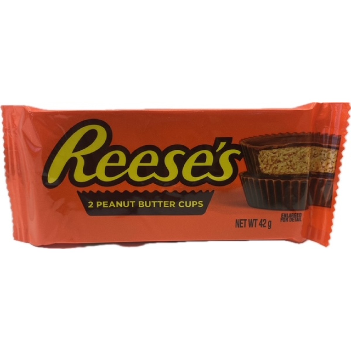 reese's 2 peanut butter cups 42gr