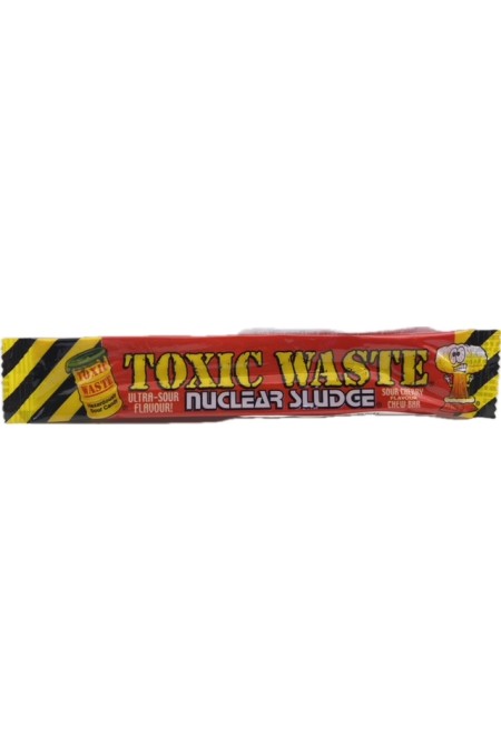 Toxic waste sludge bar rood 