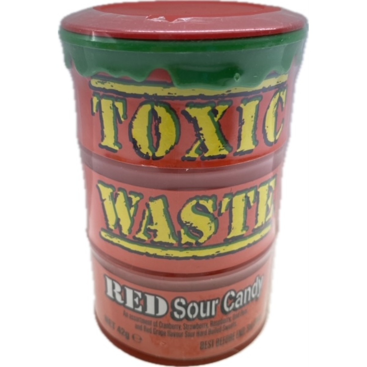 Toxic waste red sour candy