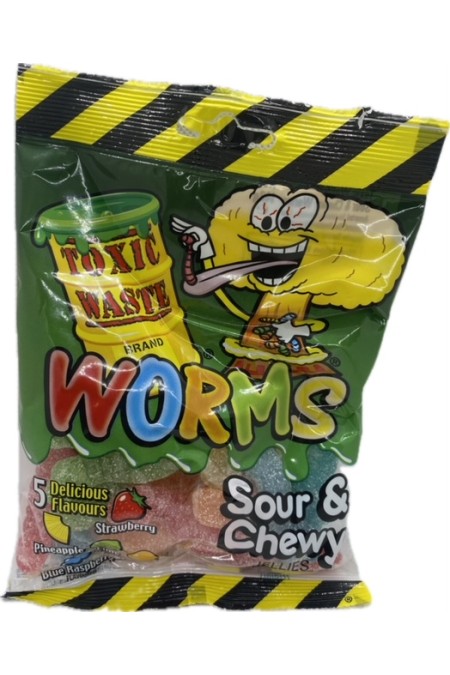 Toxic waste sour worms 