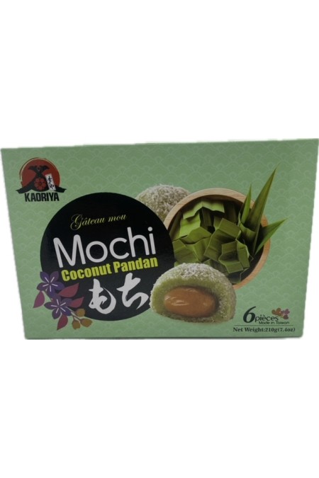 Mochi coconut pandan 210gr