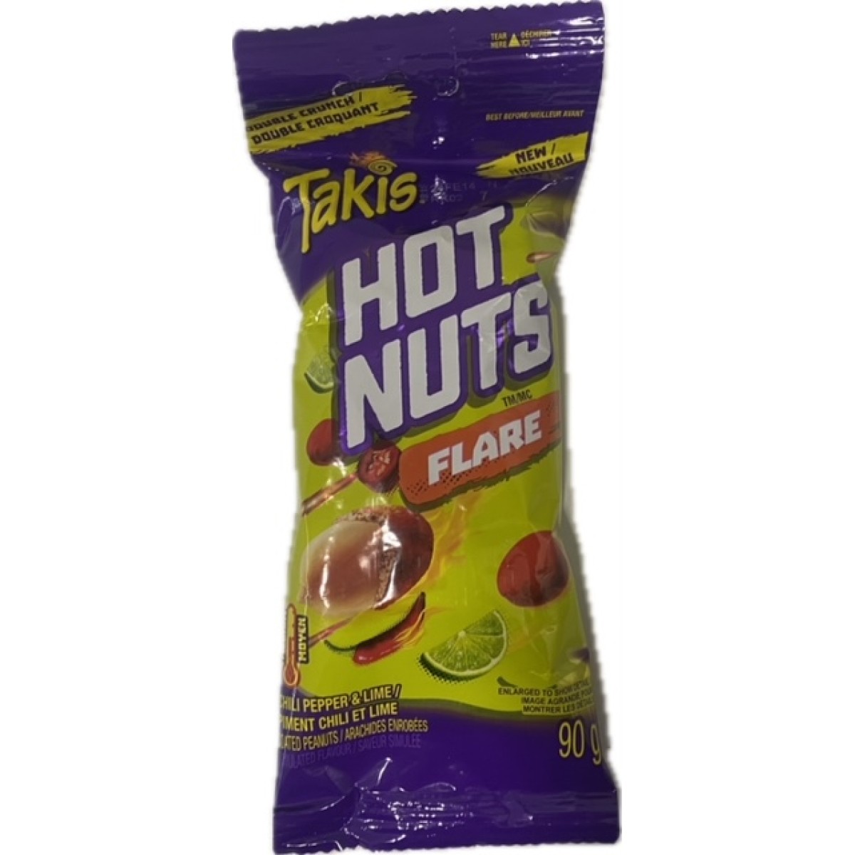 takis hot nuts flare 90gr